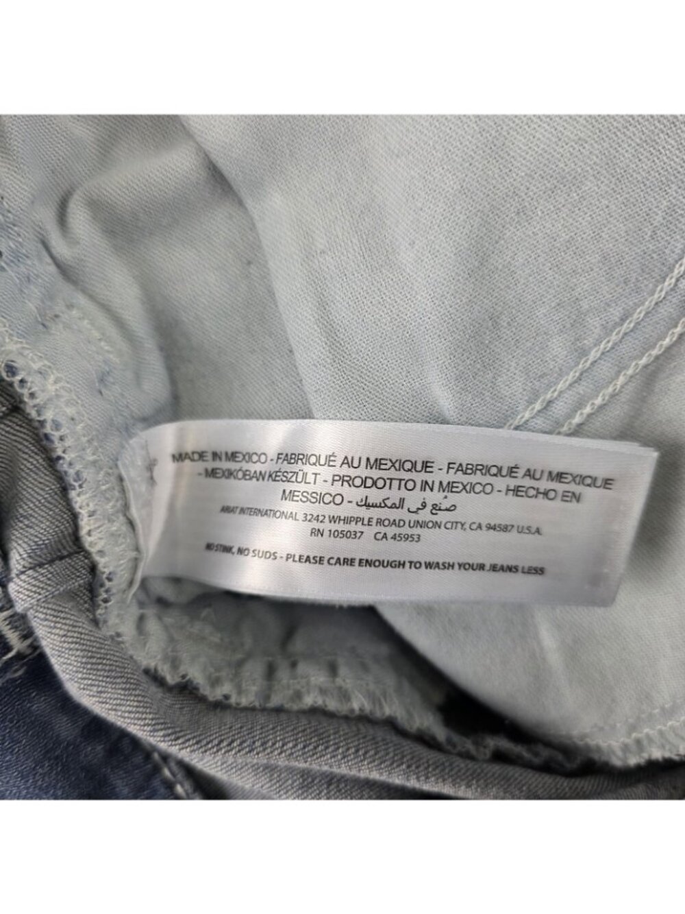 Ariat REAL Jeans Womens 33x33 Bootcut Blue Mid Rise Stretch Western Denim - Picture 10 of 11